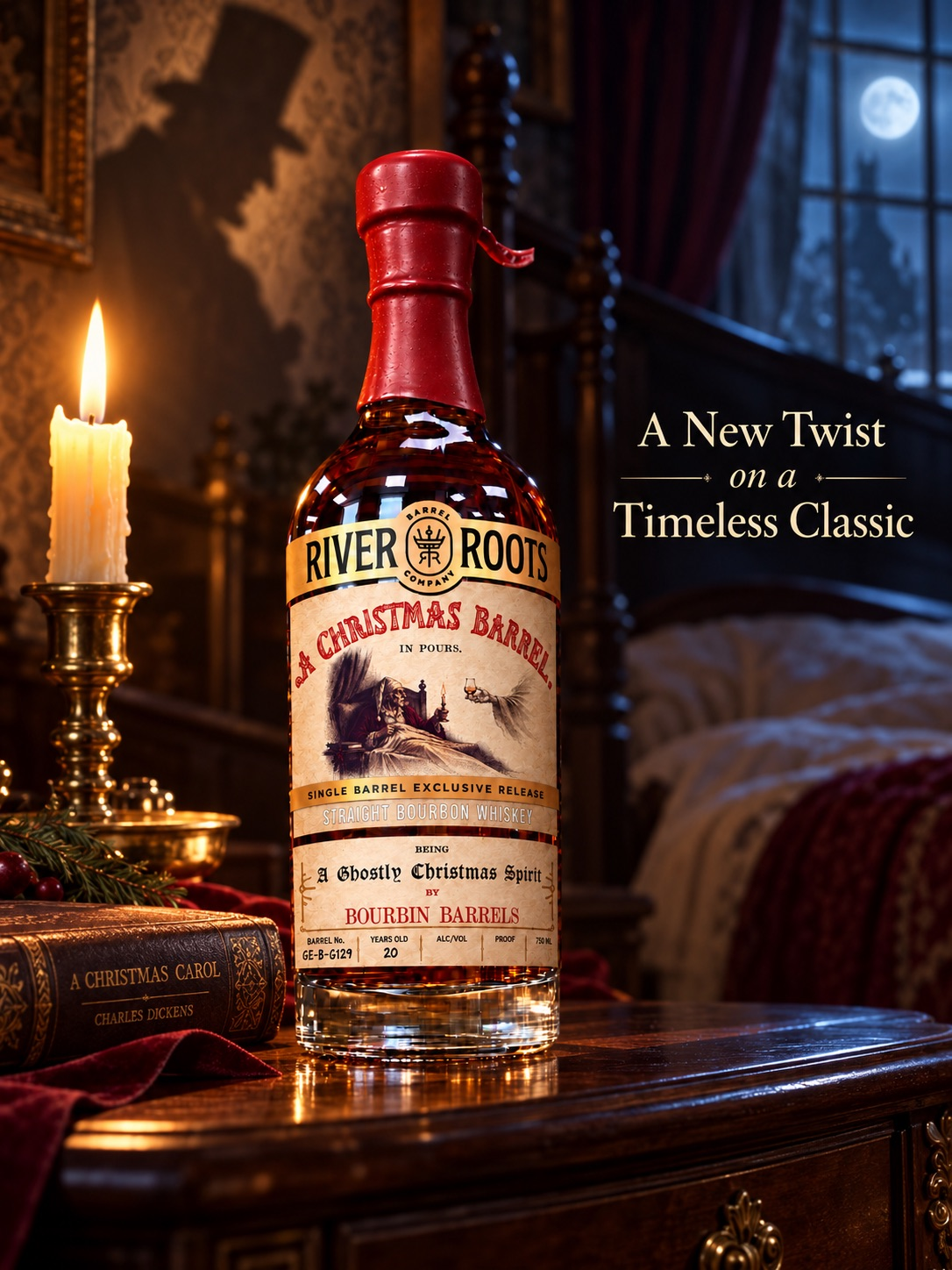 A Christmas Barrel bottle